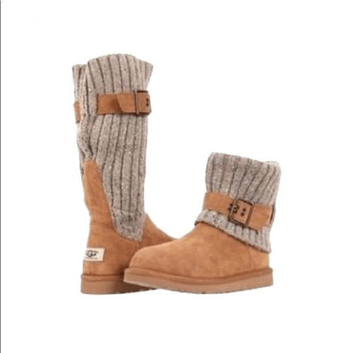 Chestnut uggs cambridge knit - uggs,